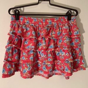 Floral hollister skirt